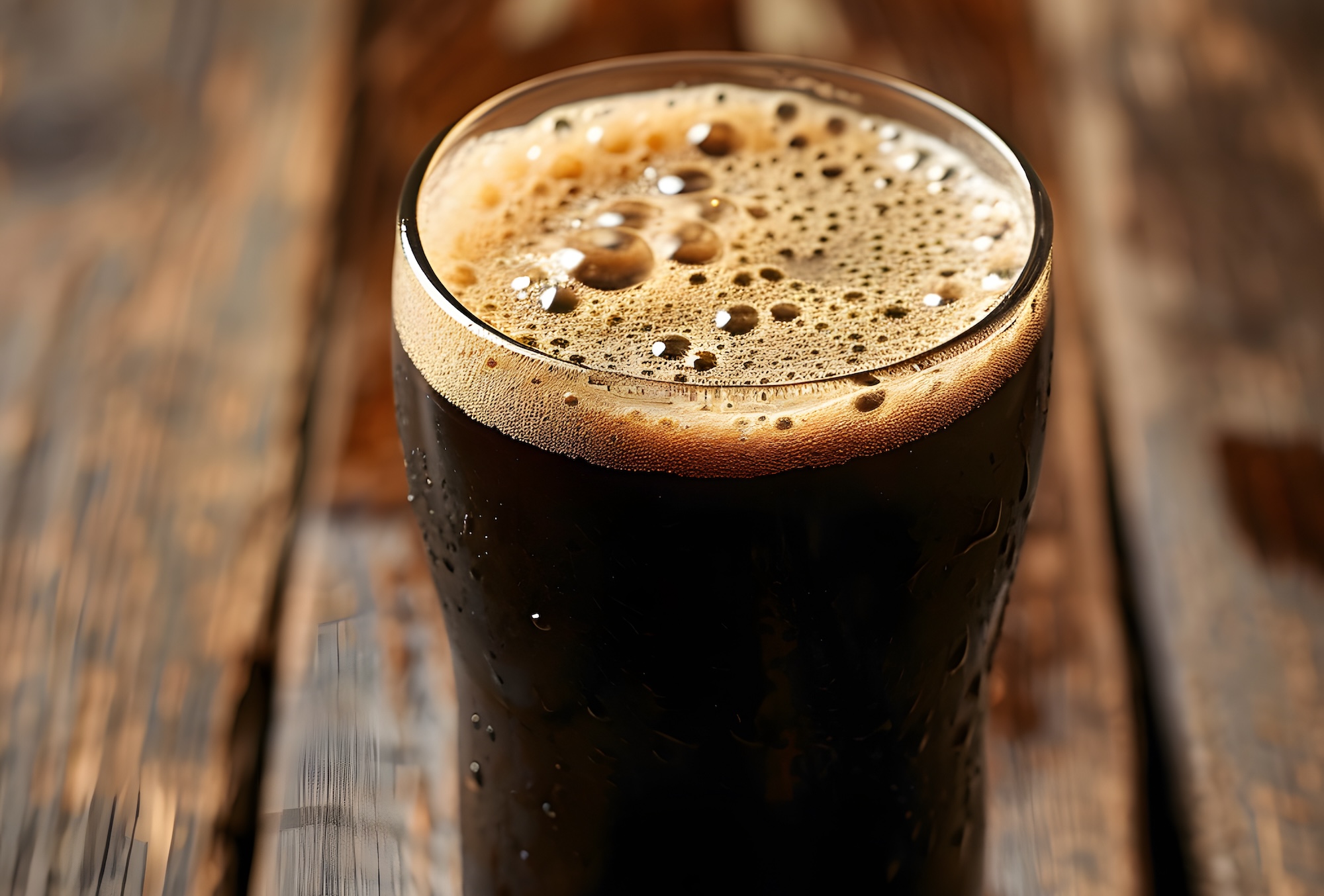 Stout: Rich and creamy stout with chocolate and coffee undertones.Photo for menu